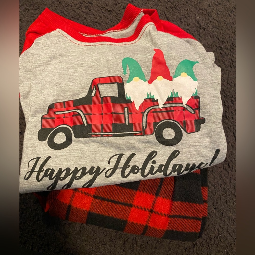 Kids Christmas pajamas size 6/7